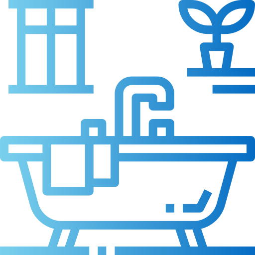 Bath tub in 2 master Bedrooms