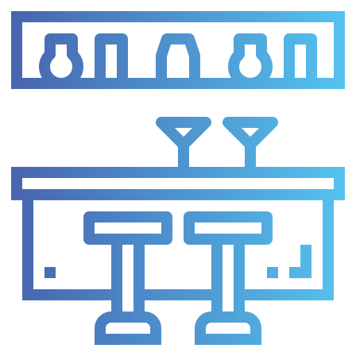 Full Fledge Bar Counter